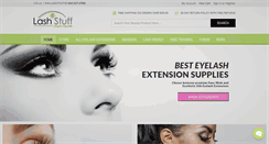 Desktop Screenshot of lashstuff.com